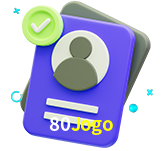 Tornar-se um membro do 80Jogo é muito simples